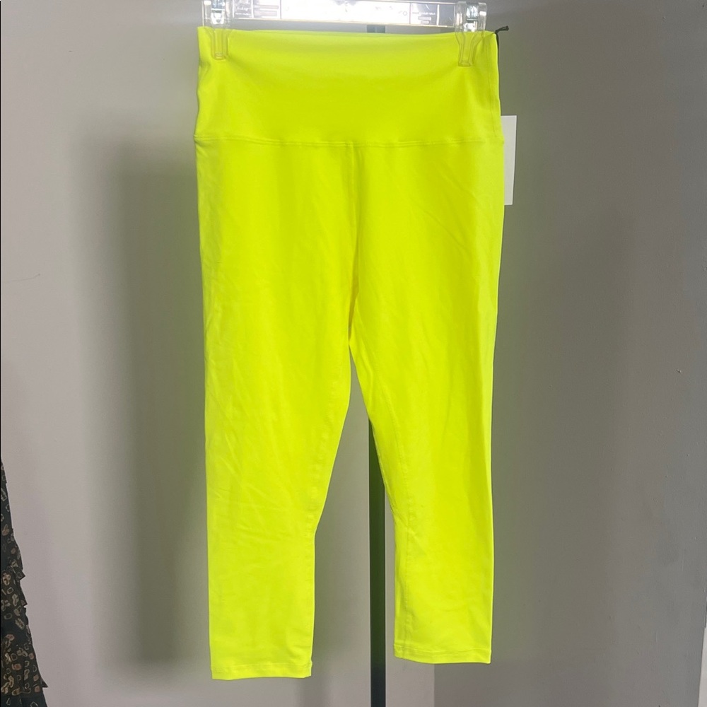 ZYIA Neon Yellow Women's Leggings